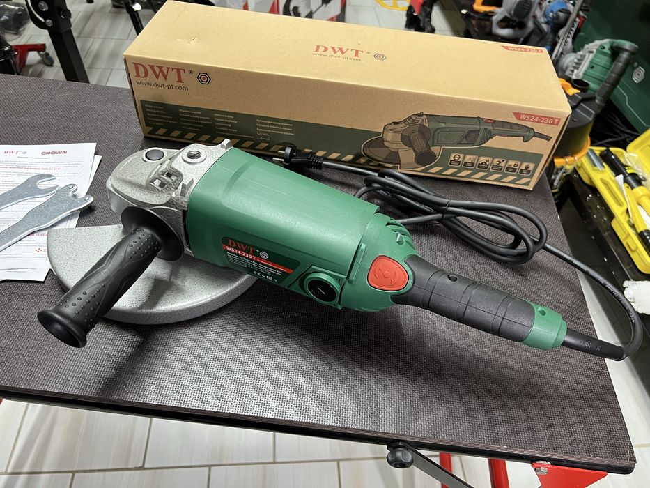 Болгарка DWT WS24-230T Плавный пуск На 2.4 кВт Официальная Гарантия