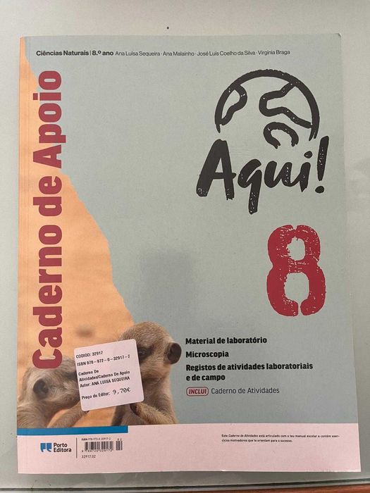 Cadernos de Actividade_8º ano_Várias disciplinas