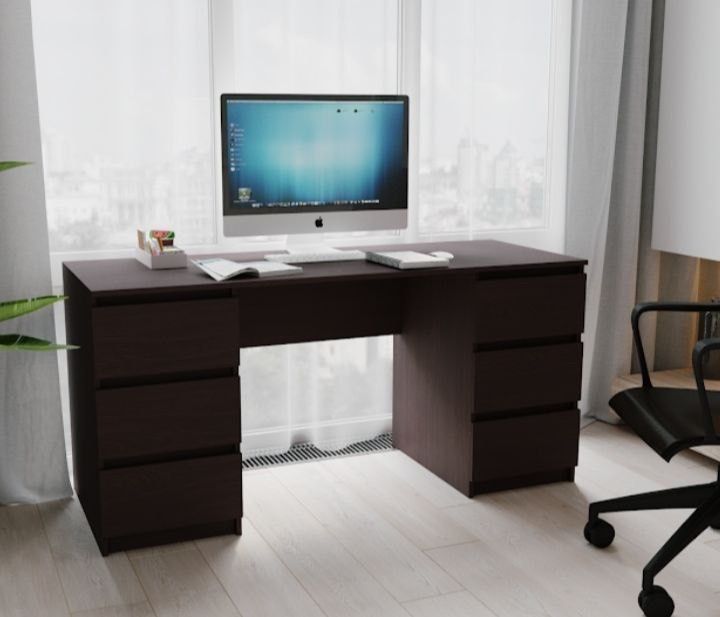 Стіл письмовий офісний компютерний Стол письменный офисный шухлядками