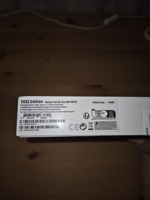 tablet Samsung S6 Lite