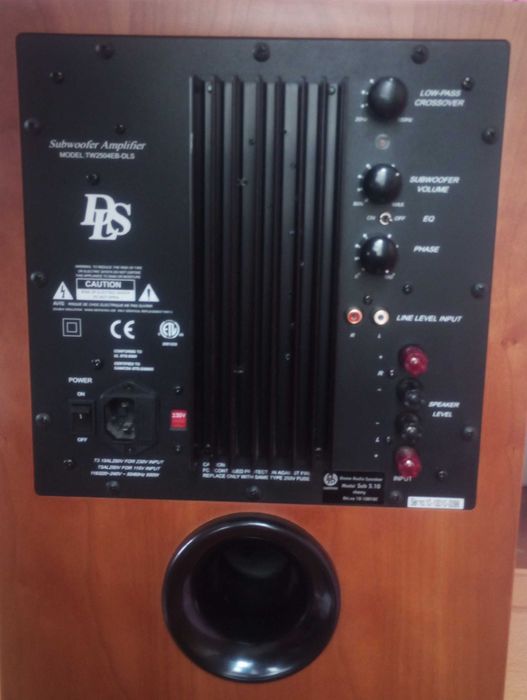 Сабвуфер DLS Sub 3.10 (TW2504EB) якісний потужний, home audio