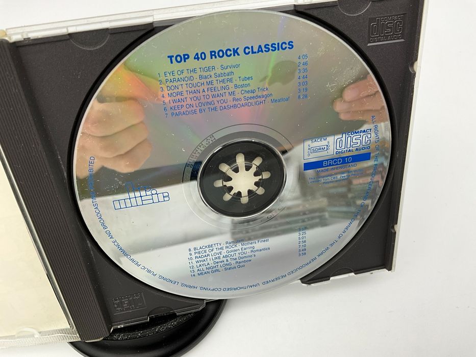 Top 40 Rock Classics CD, Rock 1987