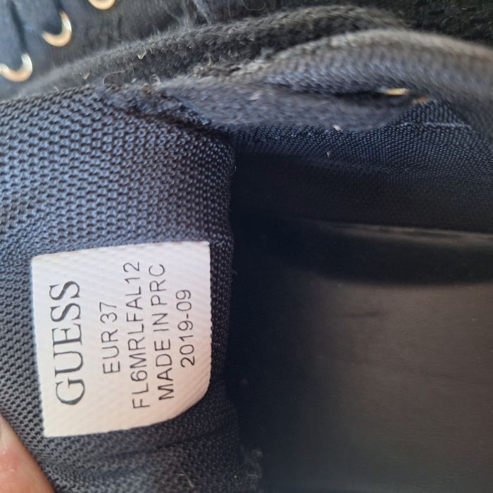 Espadryle Guess platforma 37