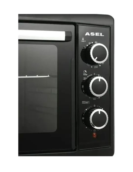 Электродуховка Asel AF50-33 1500 Вт турецкая электропечь с подсветкой