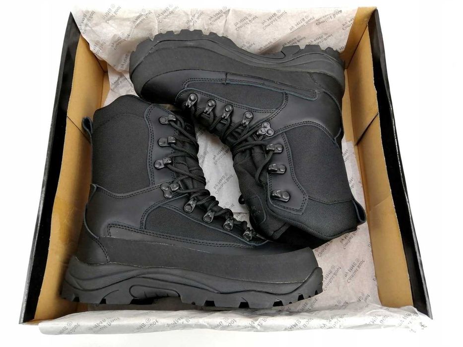 Buty COMBAT wysokie sznurowane glany MMB r. 38 - WYPRZEDAŻ