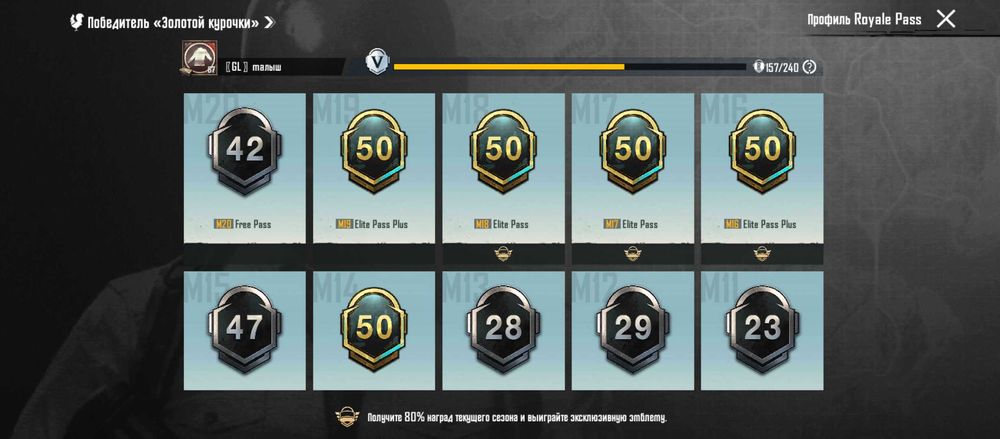 Аккаунт в пабг з 14 сезона