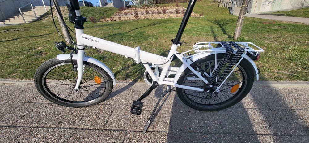 Rower - Skladak - Romet Wigry Eco - Bialy
