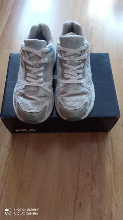 Buty białe  dziecięce FILA