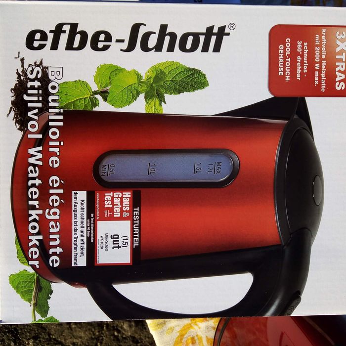 Продам электрочайник, новый.