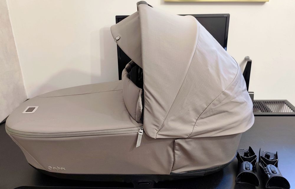 Gondola Cybex Carry Cot Lux Priam 4.0 Soho Grey