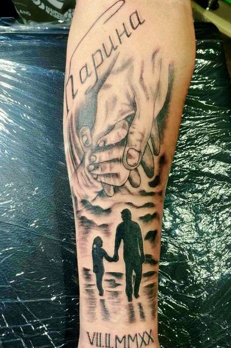 Перекрытие шрамов. Татуировка Днепр