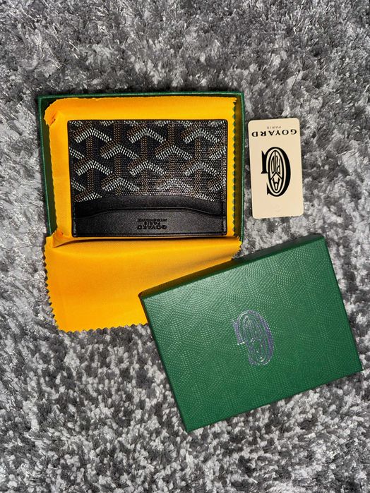 Porta-Cartões Goyard Preta