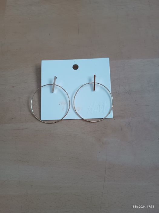 Kolczyki koła damskie H&M