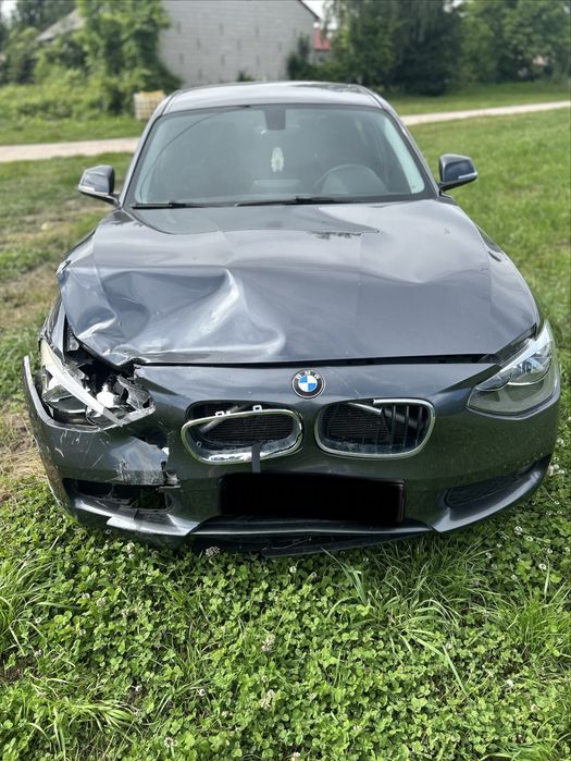 BMW 116d - uszkodzone