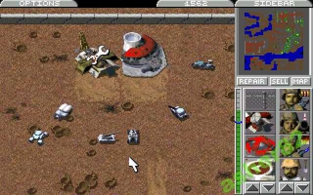 Игра на Sega Saturn "Command & Conquer" (PAL)