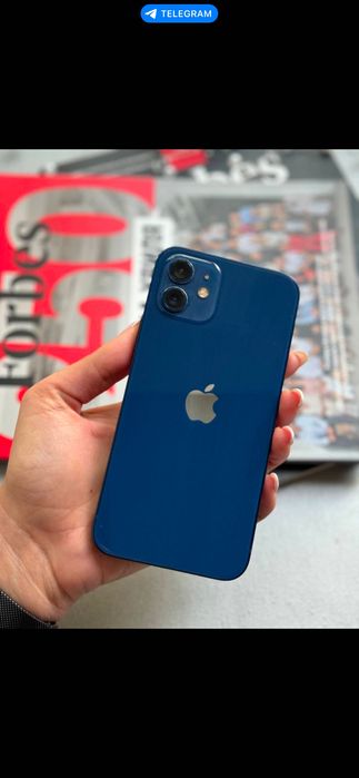iPhone 12  64 ГБ синій
