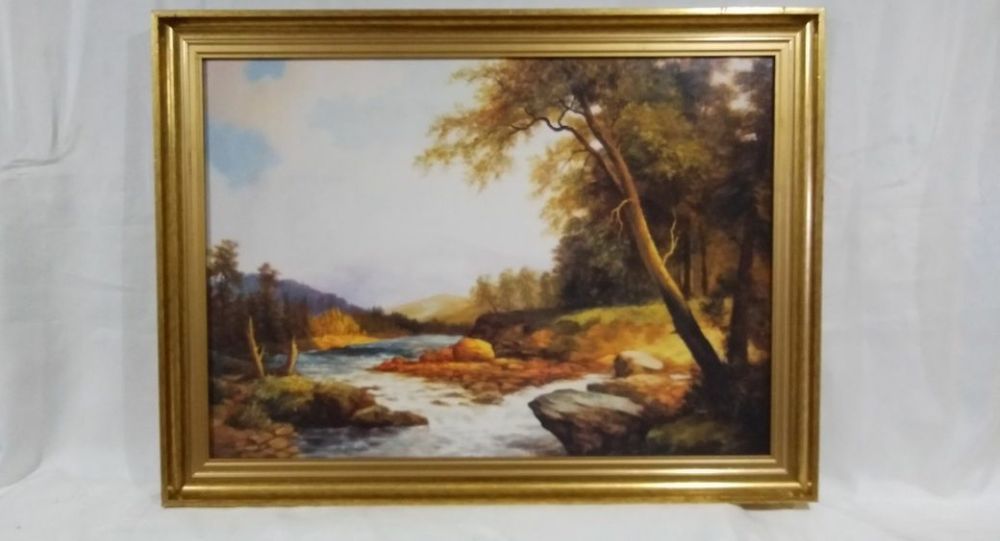 Картина репродукция 70 х 50 см. в деревянной раме 6ми.