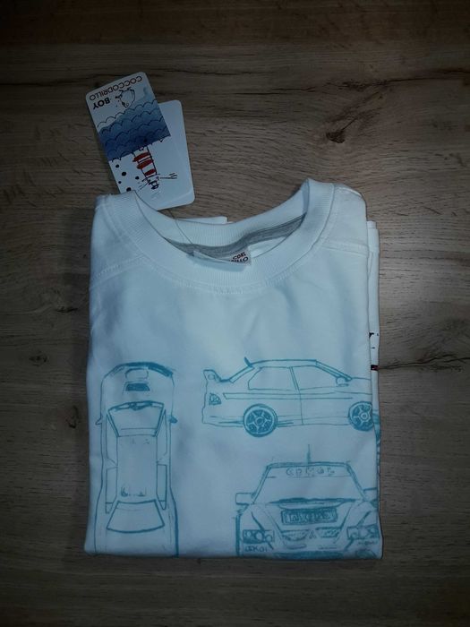 Koszulka długi rękaw  r. 116 COCCODRILLO