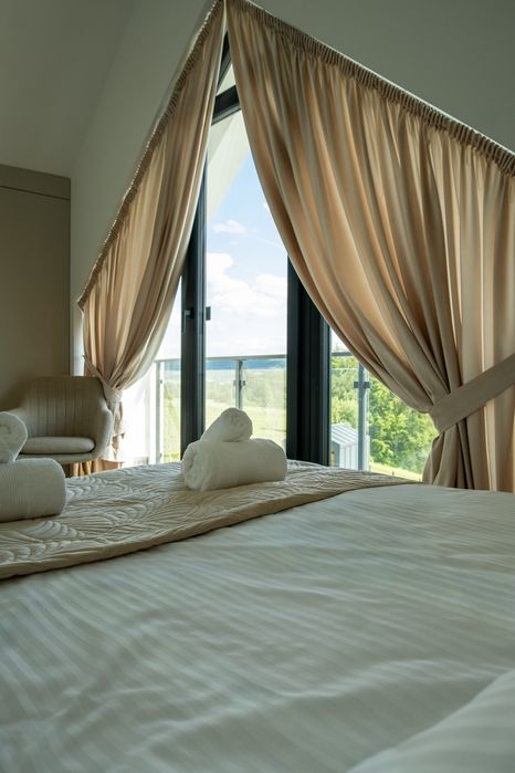 Domek na wynajem z basenem jacuzzi sauna