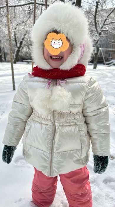 Зимова куртка для дівчинки