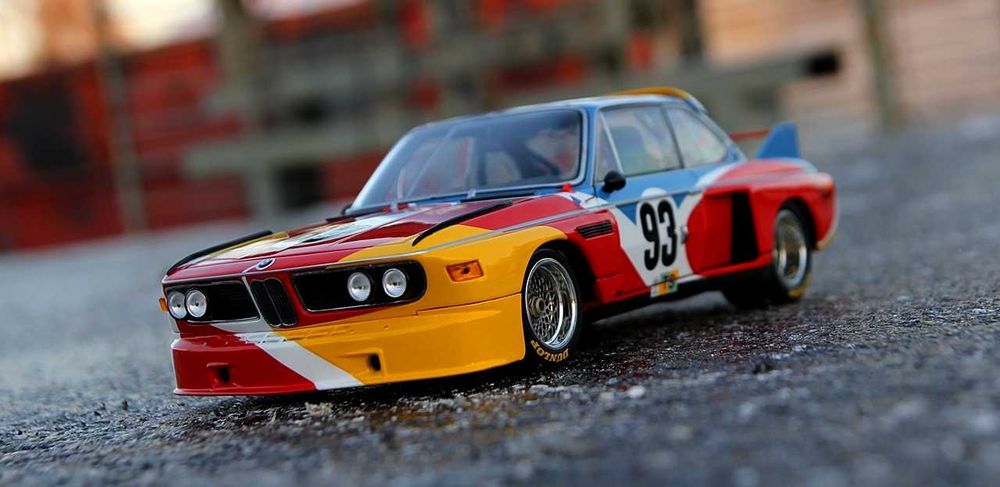 BMW 3.0 CSL Art Car #93 Le Mans 1975 - Minichamps