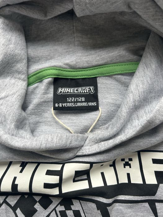 Nowa bluza chłopięca 122/128 Minecraft
