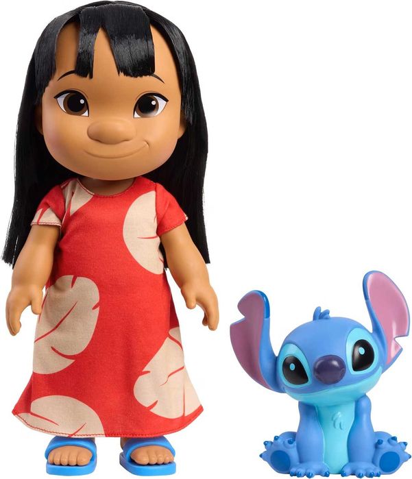 Лялька Ліло та Стич Disney Lilo & Stitch 14-inch Poseable Lilo Doll with 5-inch Stitch Figure