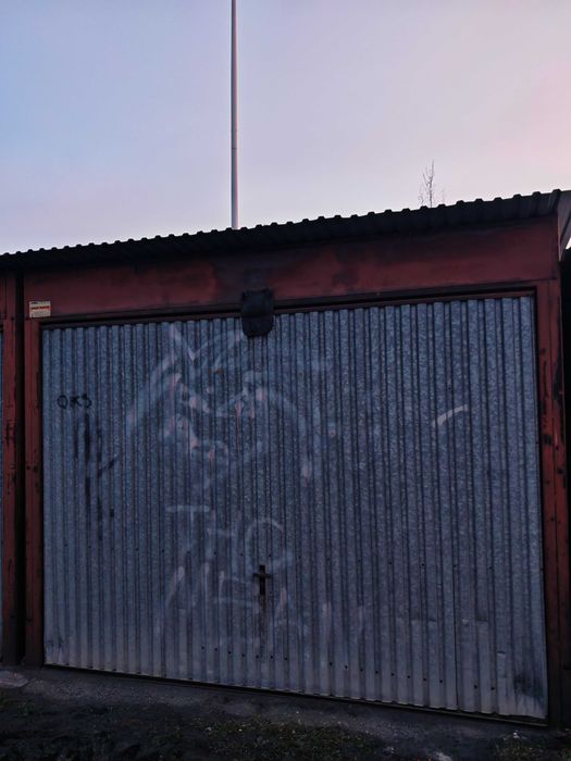 Garaż blaszany, blaszak 5x3 m