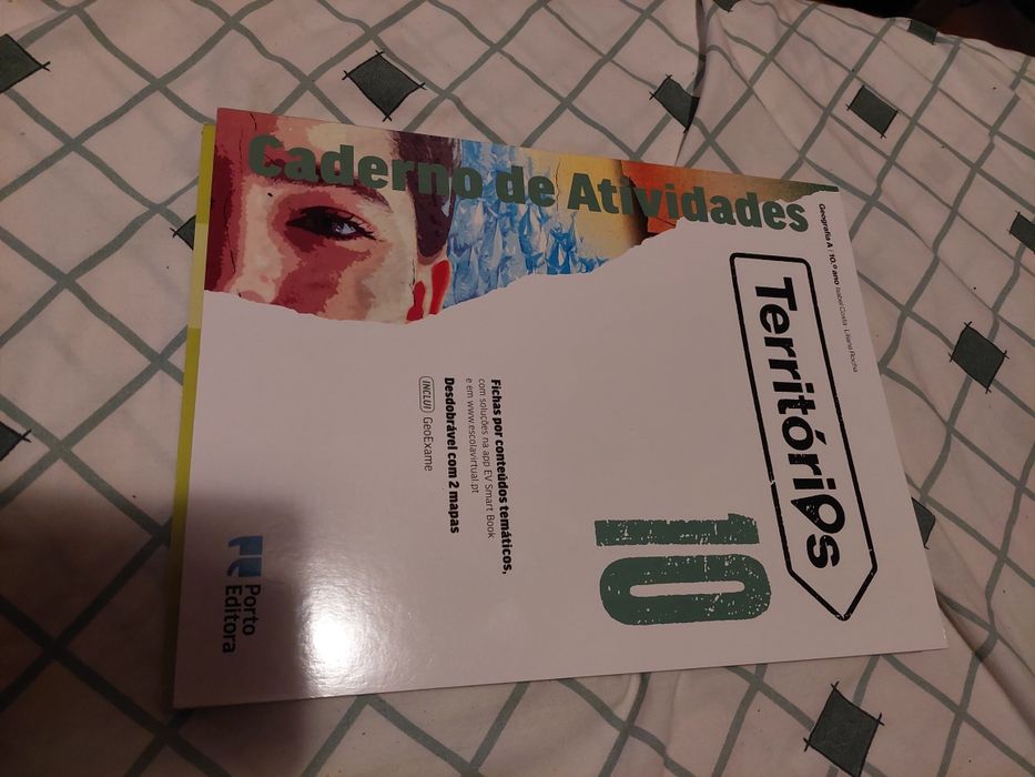 6 livros de actividades 10 ano novos