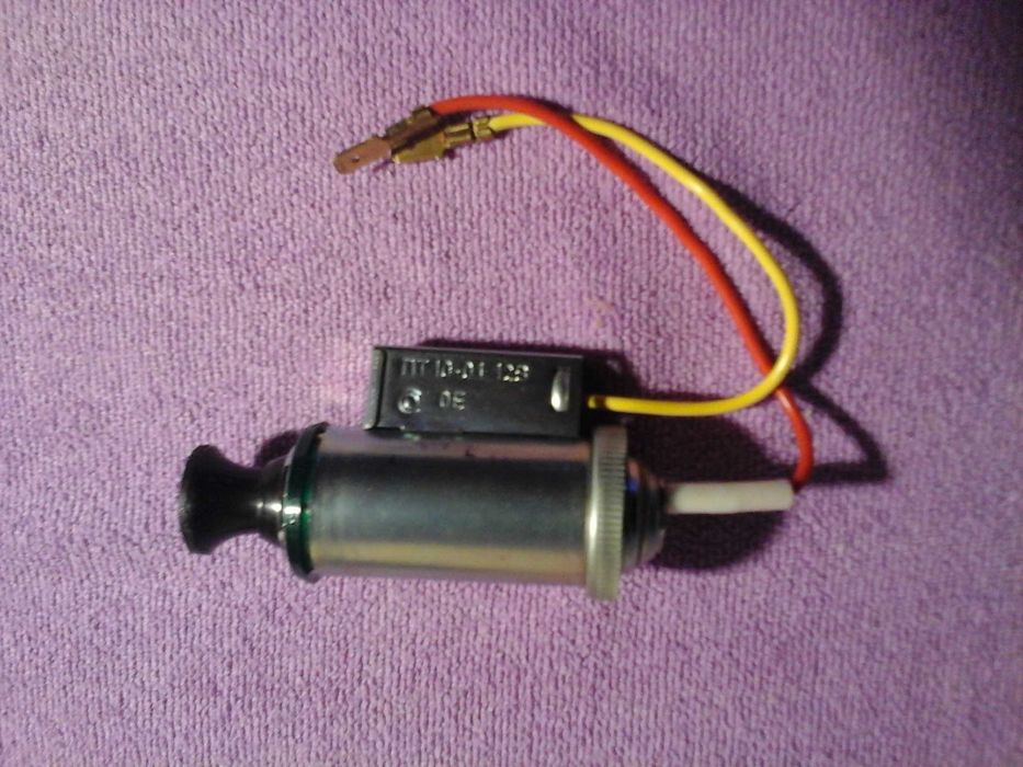 Прикуриватель Таврия, Славута, ЗАЗ, ВАЗ с подсветкой, Оригинал СССР