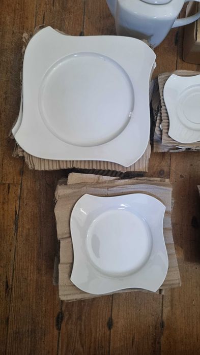 White Dinnerware Set NEW64585942375298123