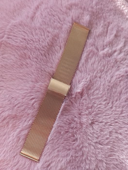 Bransoletka do zegarka Rose Gold 20mm Nowa