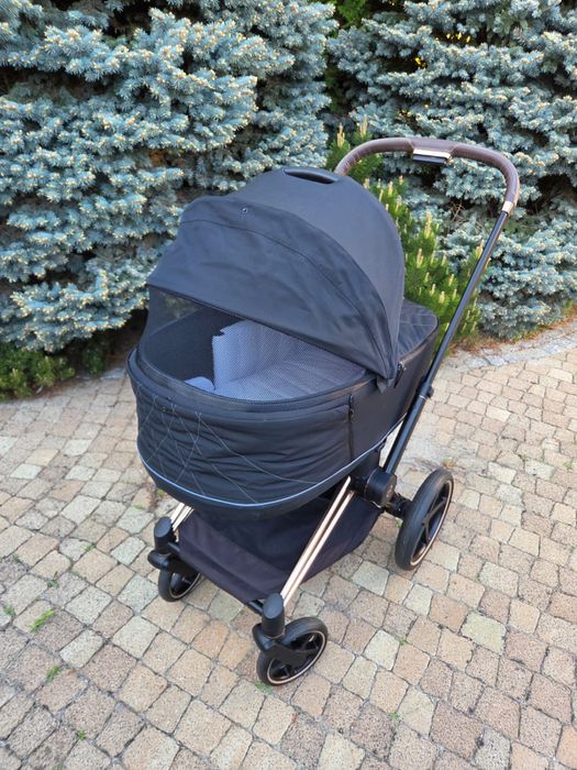 Wózek cybex PRIAM 2.0 + stelaż+gondola+ spacerówka + nosidełko