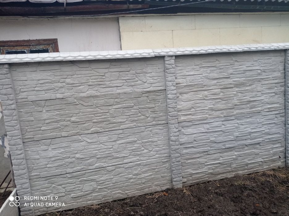 Бетонные заборы,столбы крышки,круги на колодяц: 320 грн. - Цегла ...