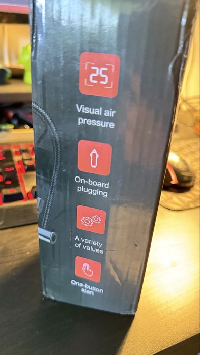 Air Pump - bomba para encher pneus ligacao ao isqueiro