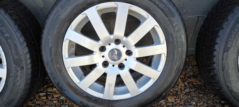 Alufelgi Felgi z Oponami Zima 7JX16 et38 5x120
