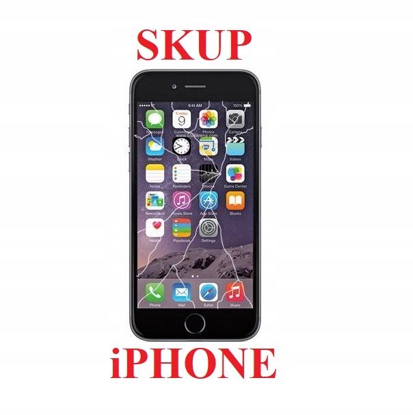 SKUP APPLE iPhone  - sprawne i uszkodzone telefony