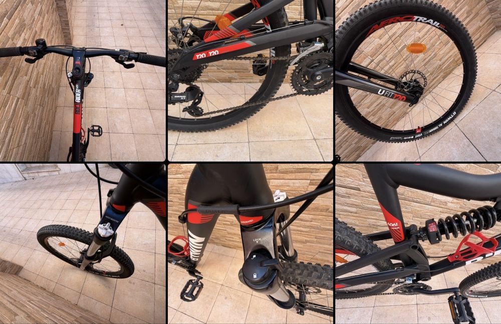 Bicicletas ROCKRIDER 520S e 340 + pack acessórios