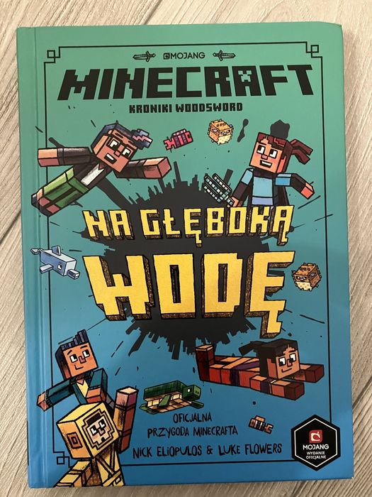 Książki minecraft - woodsord - 5 tomów