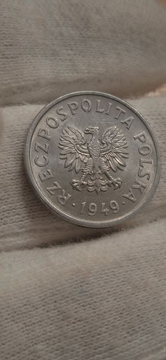 PRL rolka 10+20gr 1981r, 10zł kolumna 1965r,20gr 1949r