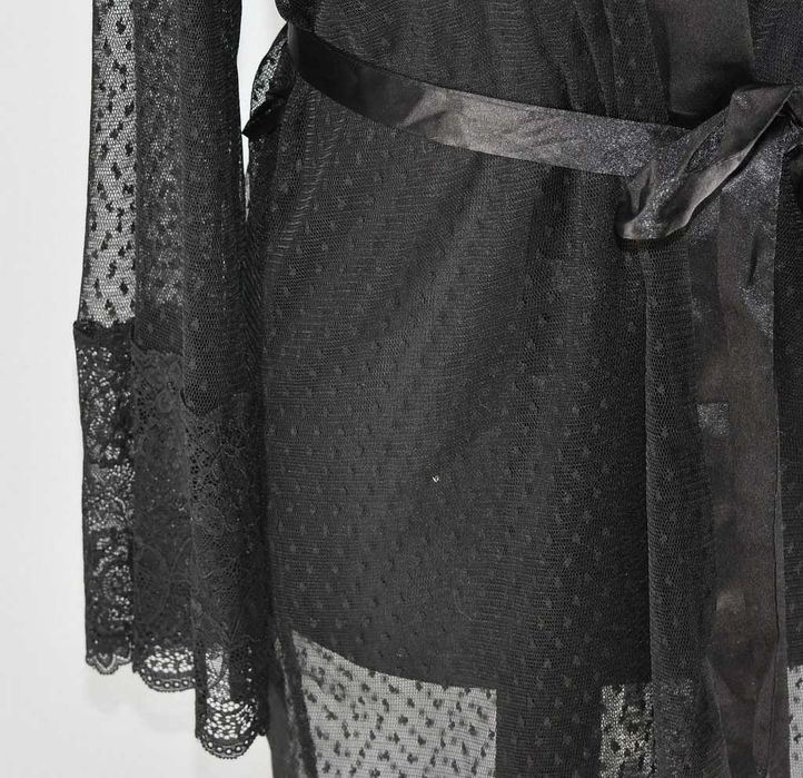 Cienki koronkowy szlafrok Venus 48/50