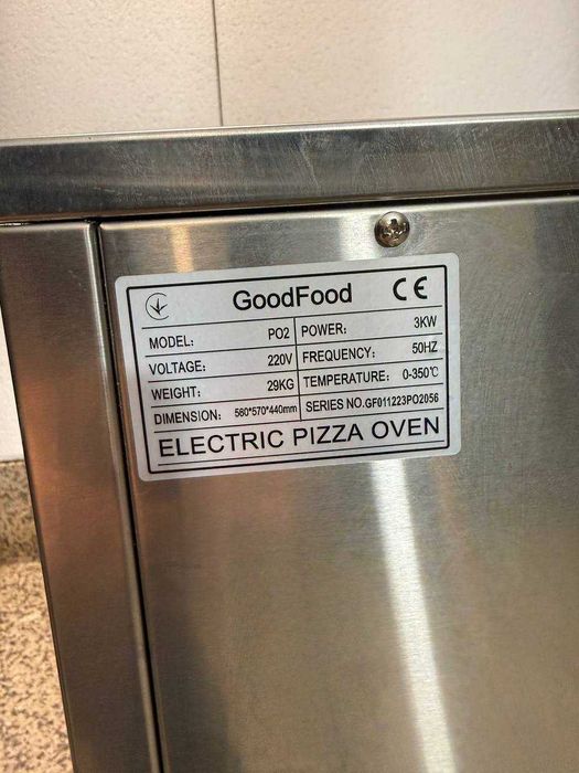Піч для піци Good Food P02