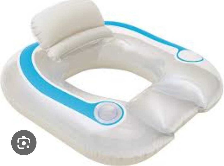 Poltrona insuflável para piscina ou praia!