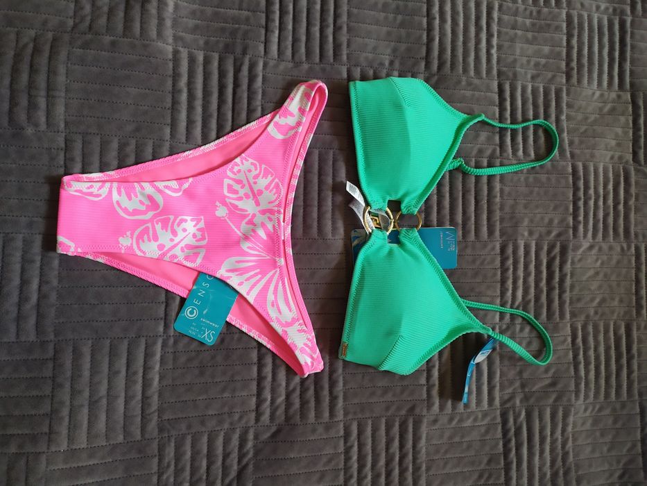 Nowy strój kąpielowy plażowy bikini damskie New Yorker r.XS/Sdół Mgóra