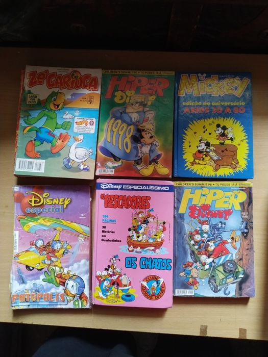 Banda desenhadas Disney antigas