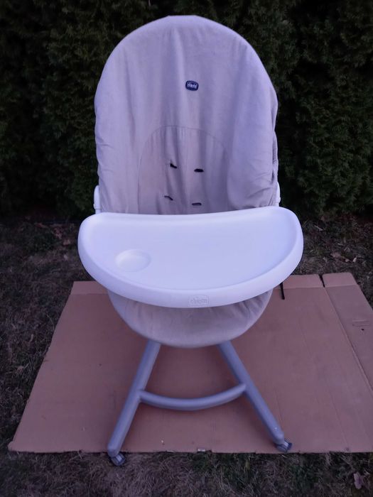 CHICCO BABY HUG Air 4w1 STONE + pokrowiec + tacka + materac