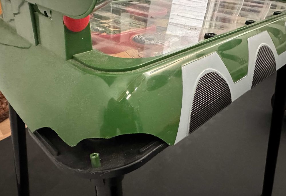 Pinball/ Flipers eletrónico - tema tartaruga ninja para criança