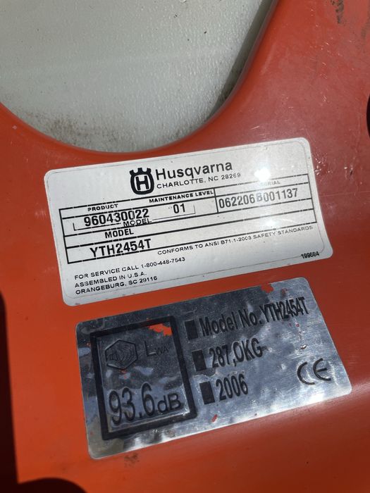 Mocny Traktorek Kosiarka Husqvarna YTH2454T V2 24KM Briggs 130cm tempomat hydro
