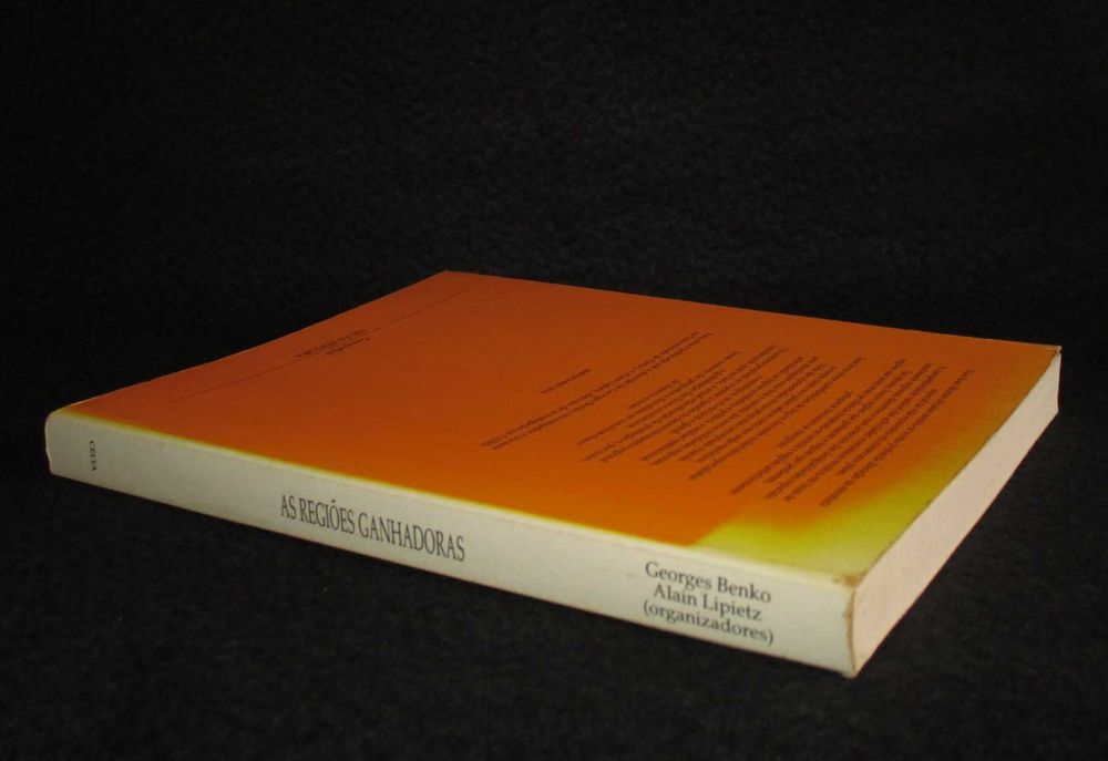 Livro As Regiões Ganhadoras Georges Benko e Alain Lipietz 1ª edição