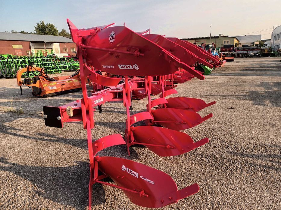 Pług obrotowy AKPIL KM 180 3+, 3+1, 4+ (kołek, resor, hydraulika)